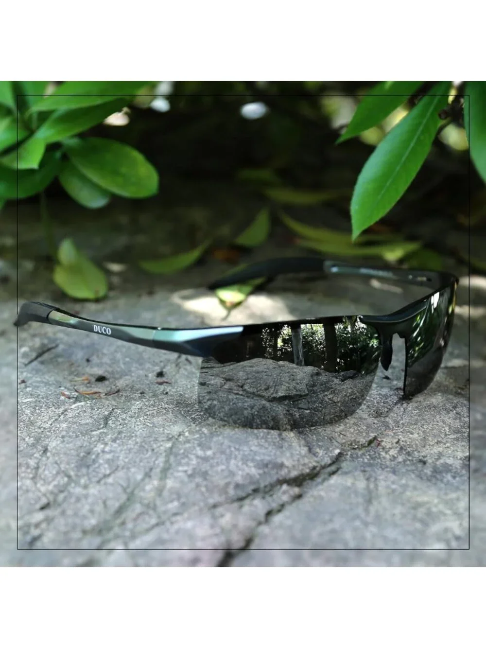 Lightweight Polarized Sunglasses for Men | UV Protection, Anti-Slip, Wrap-Around